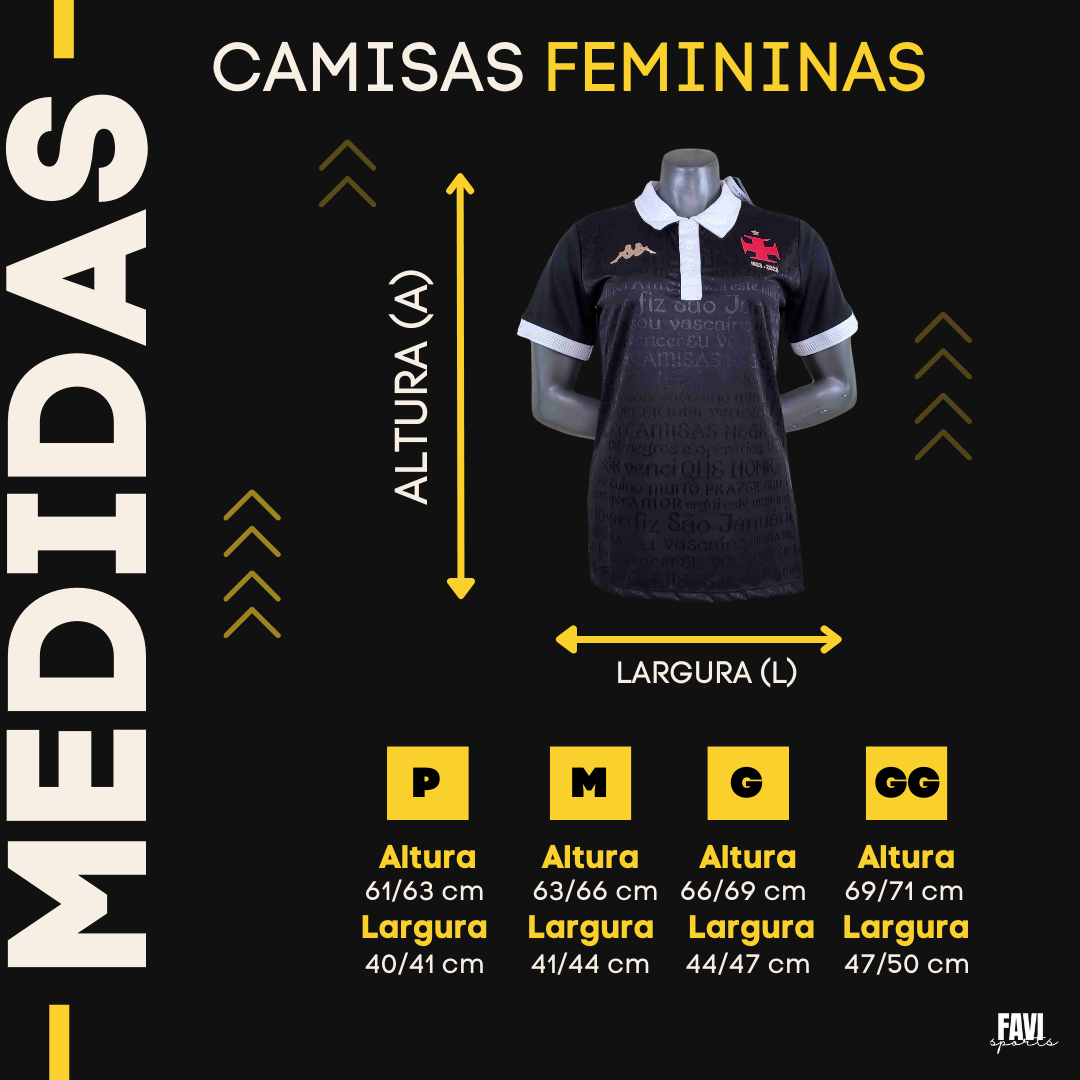 camisa feminina vasco 3 2023